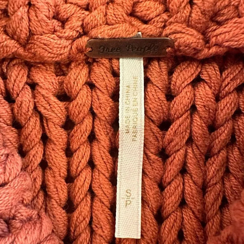 Free People My Only Sunshine Sweater in Tuscan Earth Size S